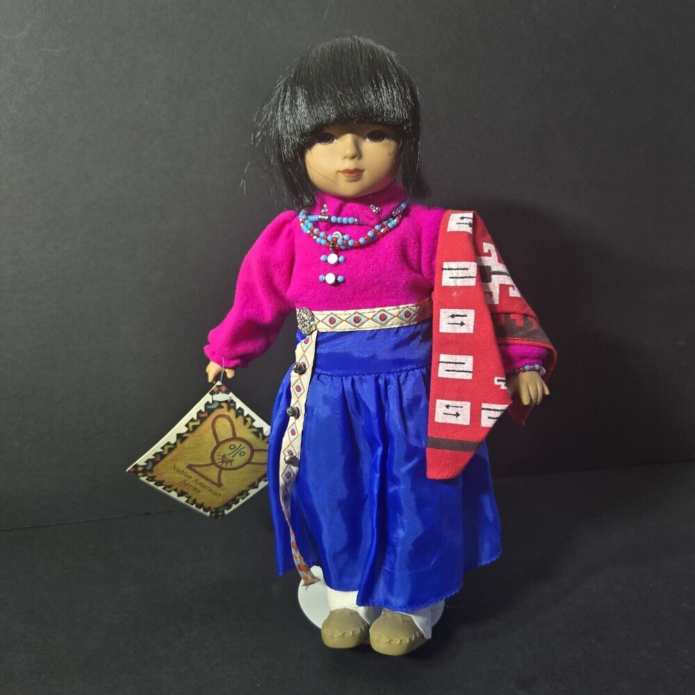 Native American Sandy Dolls SUMMER‎ WIND 12" Navajo Nation Girl Doll W/Tags